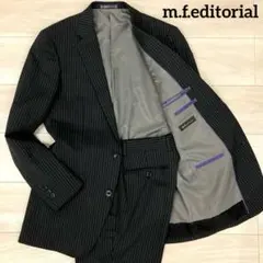 極美品✨【洗える＆ストレッチ】エムエフエディトリアル セットアップ グレー M
