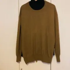 ドリスヴァンノッテンカシミアデザインニットセーター