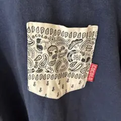 値下げ　ココロブランド　COCOLO BRAND Tシャツ　ペイズリー柄