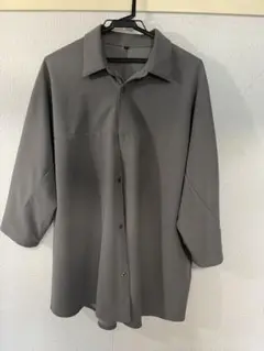 グレーの7分袖カットソー LLサイズ