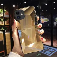 ★大人気　ゴールド　iPhone11pro ダイヤモンドカット　激安