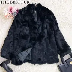 超美品❁THE BEST FUR❁ハーフコート リアルファー ミンク 13号