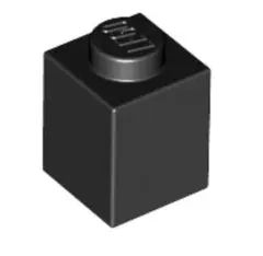 レゴ　300526　ブロック　1x1　ブラック　30個