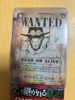 受け継がれる意志　ポートガス・D・エース WANTED OP-13-119