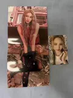 IVE SECRET Digipack ver. ガウル　封入トレカ　ポスター