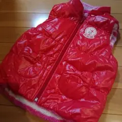 ミキハウスリバーシブルベストうさこ100