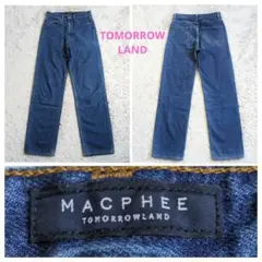 ◆TOMORROWLAND マカフィー ストレートデニム コットン パンツ 34
