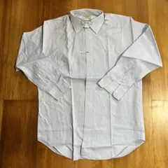 Paul Stuart 水色 長袖ボタンダウンシャツ 41-84