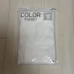 UNIQLO カラー Vネック Tシャツ Sサイズ ホワイト 新品未使用