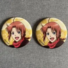 銀魂　缶バッジコレクション　神威　2個セット
