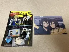 デュラララ　ミニクリアファイル　折原舞流&九瑠璃