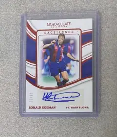 /30 Auto Ronald Koeman 2023-24 Panini