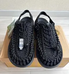 KEEN UNEEK サンダル メンズ ブラックEU40=25.5cm