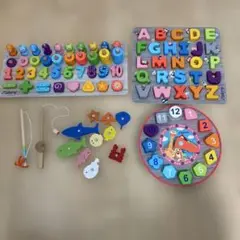 木のおもちゃ セット パズル