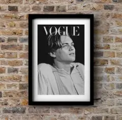 VOGUE レオナルド・ディカプリオ graphic poster