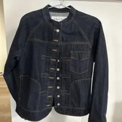 si-si-si スースースー スタンドカラー デニムジャケット