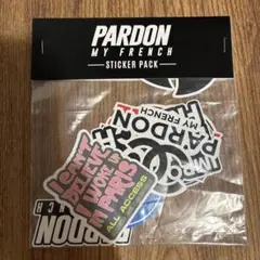 匿名配送　pardon my french dj snake ステッカー
