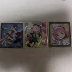 ✴️まとめ買いで最大50%割引あり　SPY×FAMILY 色紙　アーニャ　ヨル
