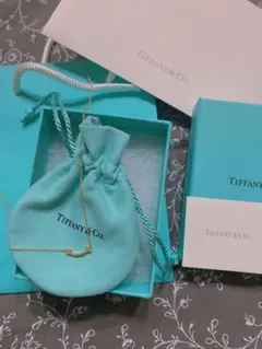 TIFFANY ティファニー K18YG Tスマイル