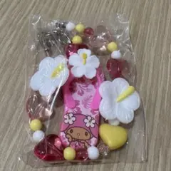サンリオ　シークレットストラップ　マイメロ　日焼け