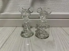 ミッキーとミニー クリスタルフィギュア