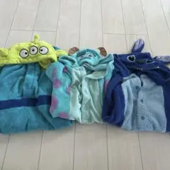 ディズニー　着ぐるみセット　サリー　スティッチ　リトルグリーンメン