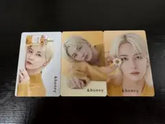 &honey with JEONGHAN 3枚セット