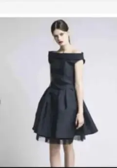 ラグナムーン パーティドレス 2way Black