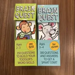 BRAIN QUEST Ages 2-3 & 3-4