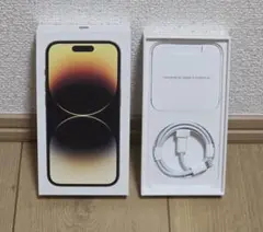 iPhone14Pro 256GB ゴールド 外箱 未使用ケーブル付
