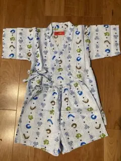 キッズ甚平 美品　110 男の子