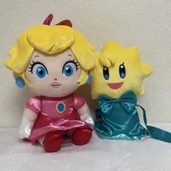 プリンセスピーチ ショータイム ピーチ姫＆ステラ ぬいぐるみ　2体セット売り