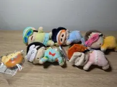 【新品】クレヨンしんちゃん　夢見るマスコット5点　 スクイーズ シロドーナツ