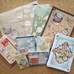 ちいかわ ハチワレ うさぎ 文房具 メモ帳 レターセット ファイル ノート