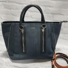 ディーゼル デニム 2wayバッグ トートバッグ ハンドバッグ