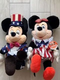 Disney ミッキー＆ミニー ぬいぐるみセット ②