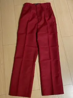 ストレートパンツ レッド 赤 衣装