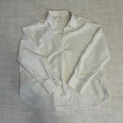 Andemiu アンデミュウ　スキッパー　シャツ　ブラウス