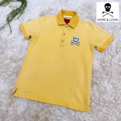 MARK&LONA マークアンドロナ　ポロシャツ　メンズ　Sサイズ　イエロー