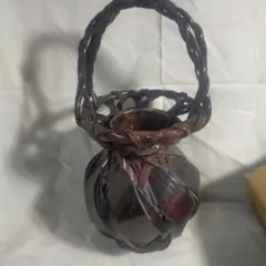 美術工芸品 竹細工 花器
