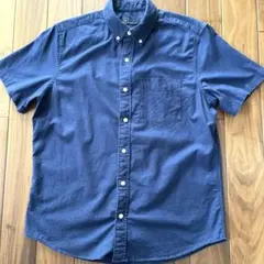 ギャップ　メンズ半袖シャツ　Sサイズ　ブルーネイビー　値下げしました