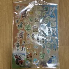 ポケモン シールシート A4サイズ　未使用品