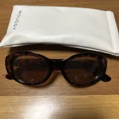 MOUSSY ブラウン サングラス