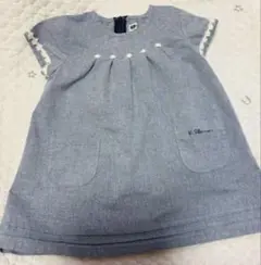 グレー デニム風 ワンピース 90cmくらい