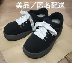 SVEC ファットソール スニーカー BLK