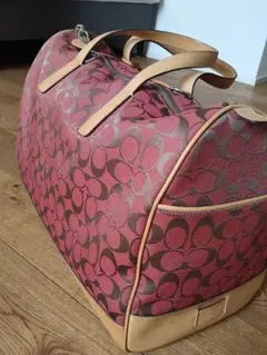 COACH コーチ ボストンバッグ シグネチャー