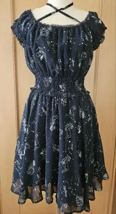 【新品】SecretHoney 星座柄ワンピース
