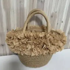 アンテプリマ ミスト ニット フリル バッグ
