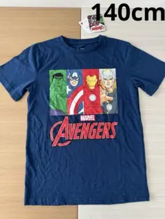 アベンジャーズ　 Tシャツ　キャプテンアメリカ　男の子　半袖　140cm