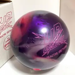 ボウリング ボール 10ポンド アップビートパール パープルレッド ハイスポーツ